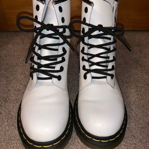 White Doc Martens